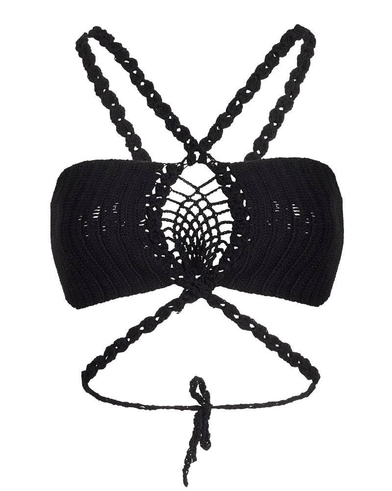 EVELYN CROCHET TOP