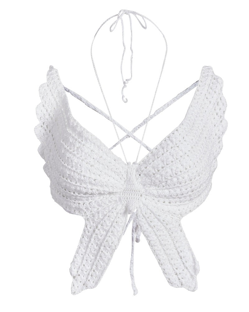 BUTTERFLY CROCHET TOP