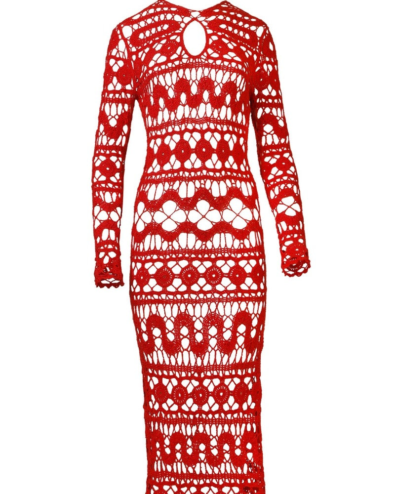 CORAZON CROCHET DRESS